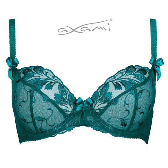 NWT Axami Olive Underwire Bra- Jade - Picture 3 of 7